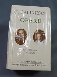 George CALINESCU Opere Vol. V-VI Publicistica